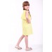 Embroidered dress for girl "Wild Poppy" Yellow